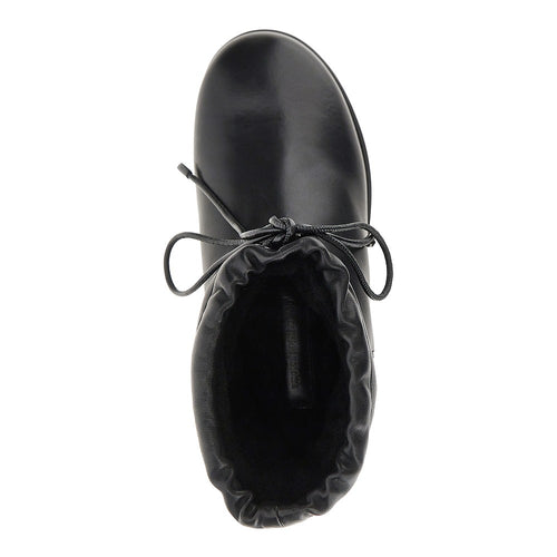 Phoebe Philo Leather ankle-boots with drawstring