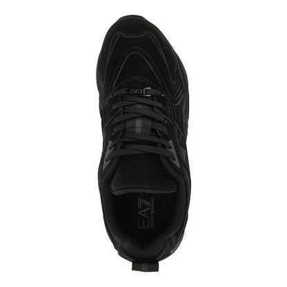EA7 Coated nylon sneakers with Eagle logo