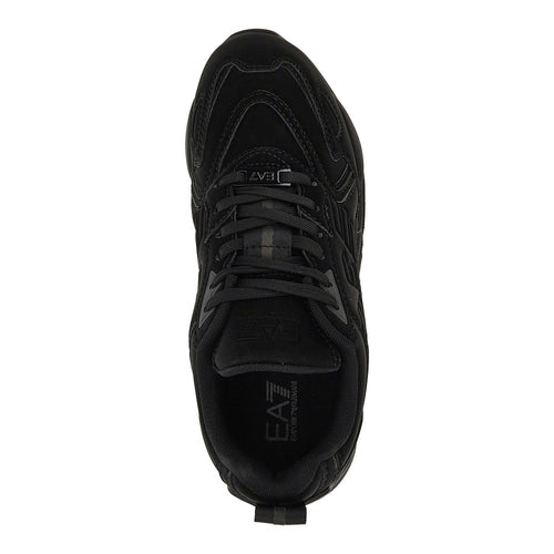 EA7 Coated nylon sneakers with Eagle logo