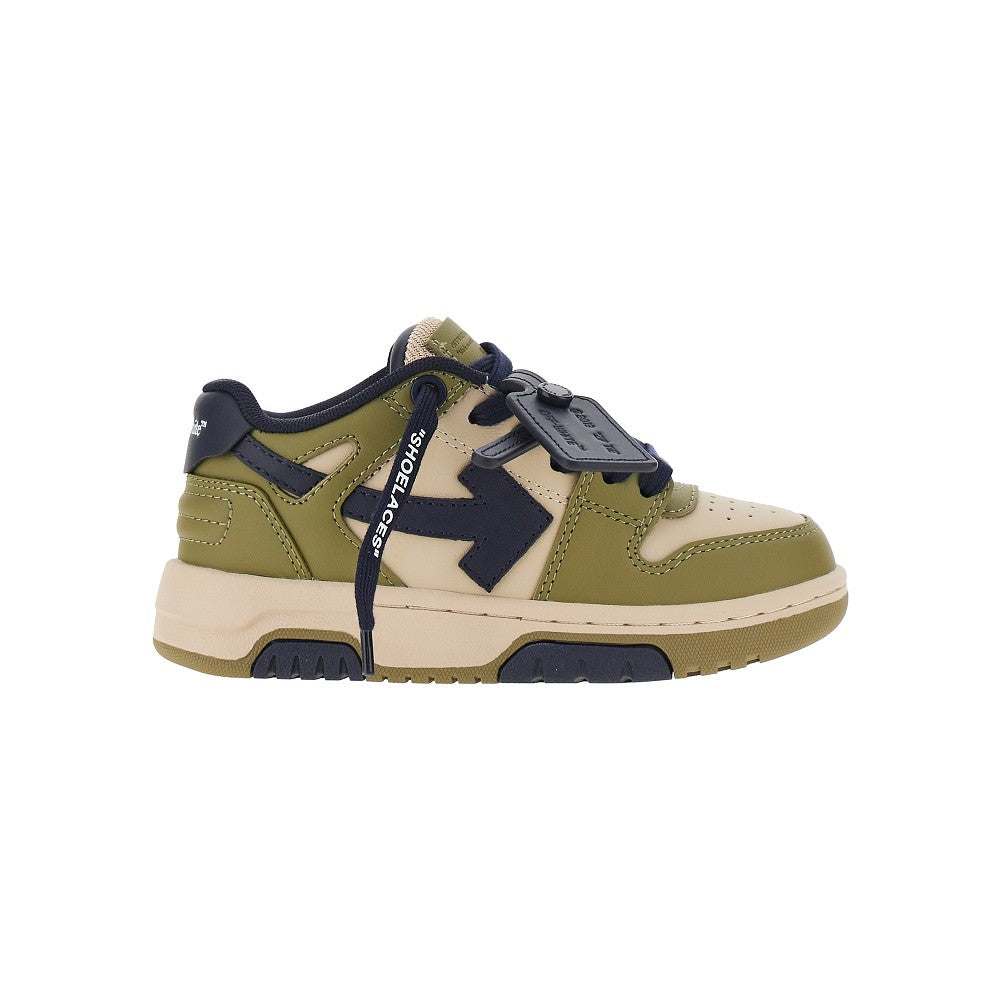 OFF WHITE Out Of Office' leather sneakers