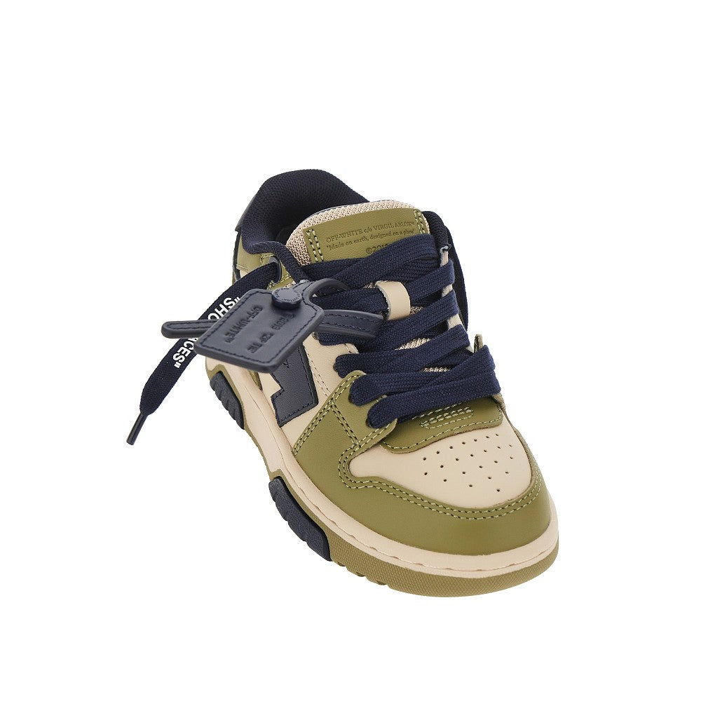 OFF WHITE Out Of Office' leather sneakers