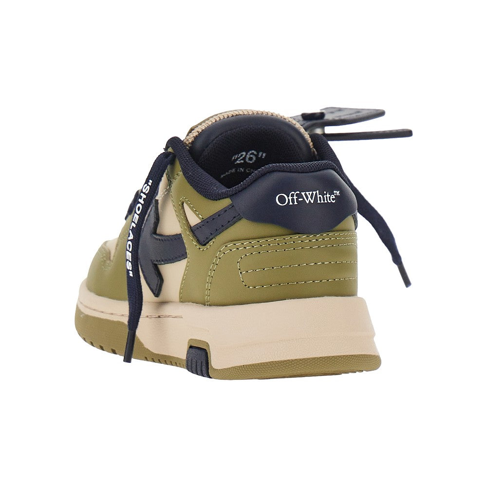 OFF WHITE Out Of Office' leather sneakers