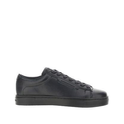 EMPORIO ARMANI Travel Essential leather sneakers