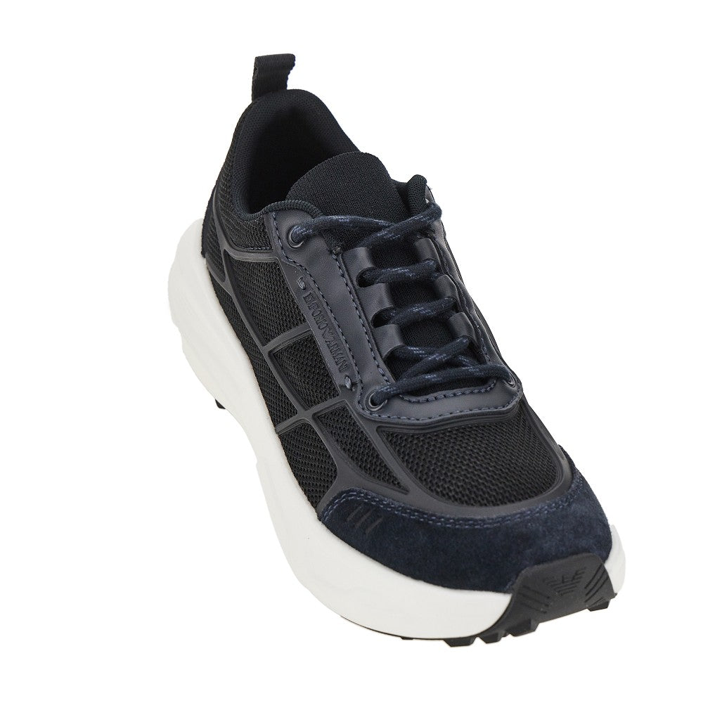 EMPORIO ARMANI Travel Essential mesh sneakers