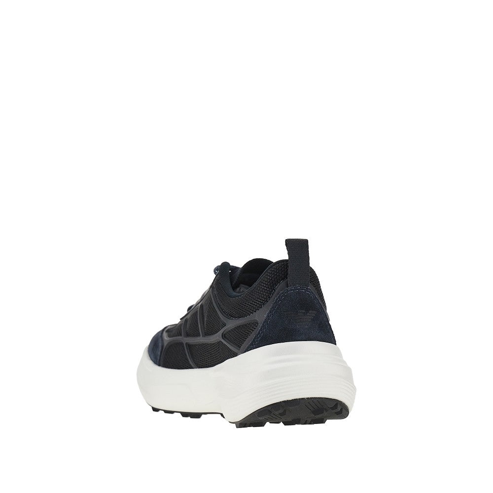 EMPORIO ARMANI Travel Essential mesh sneakers
