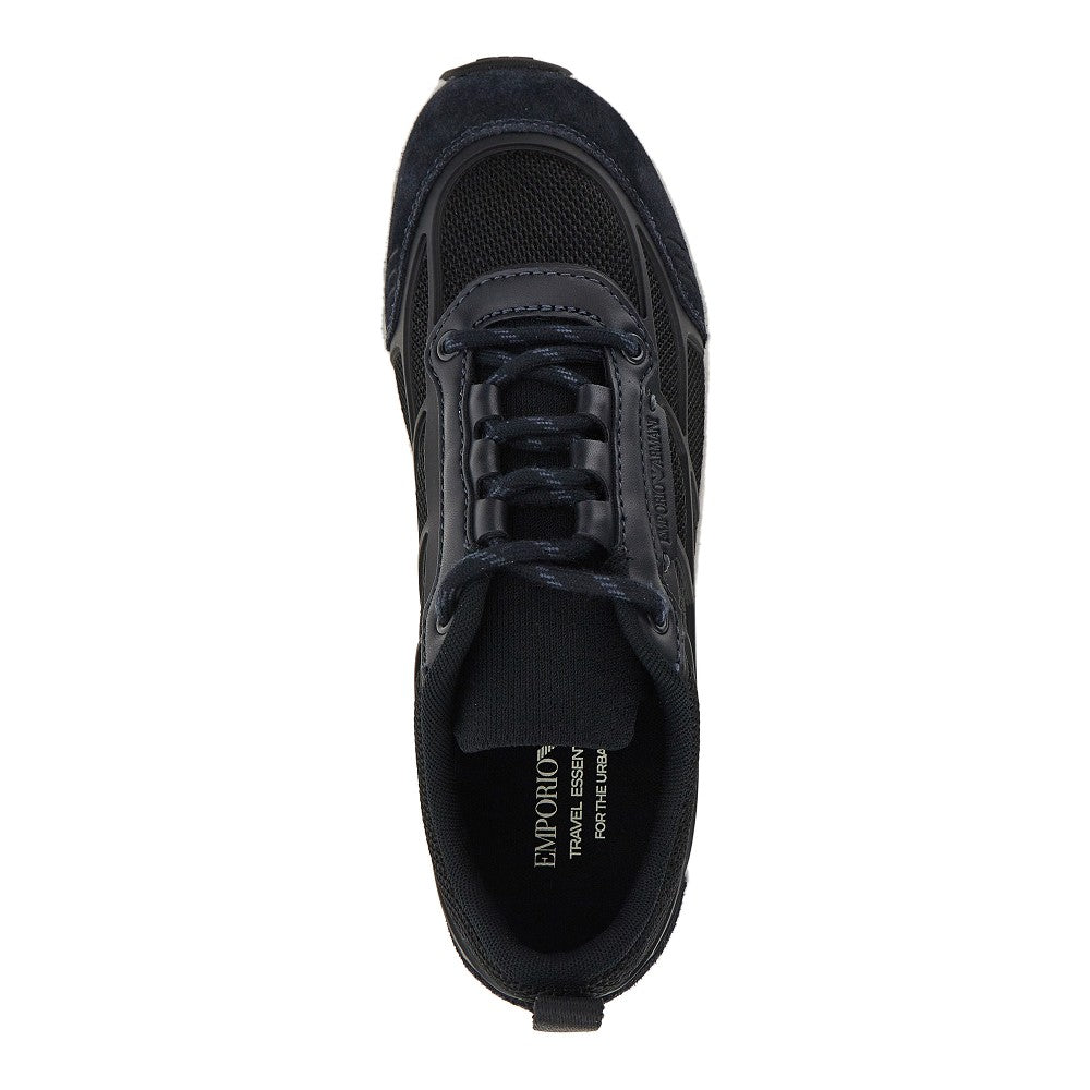 EMPORIO ARMANI Travel Essential mesh sneakers
