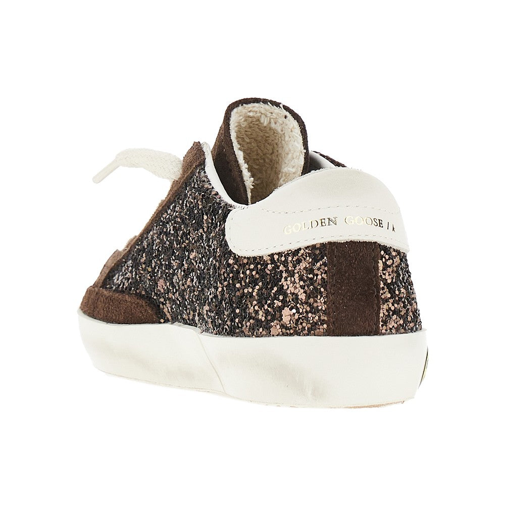 GOLDEN GOOSE Glittery 'Super-Star' sneakers