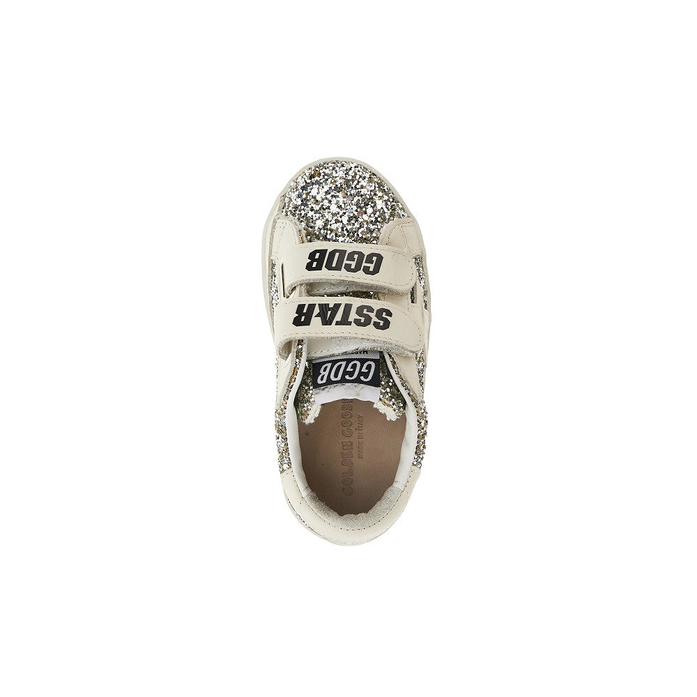 GOLDEN GOOSE Glittery 'Old School' sneakers
