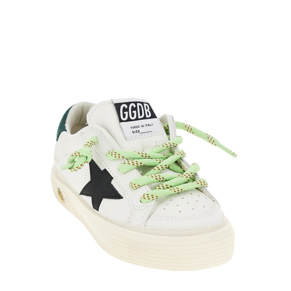 GOLDEN GOOSE May' leather sneakers