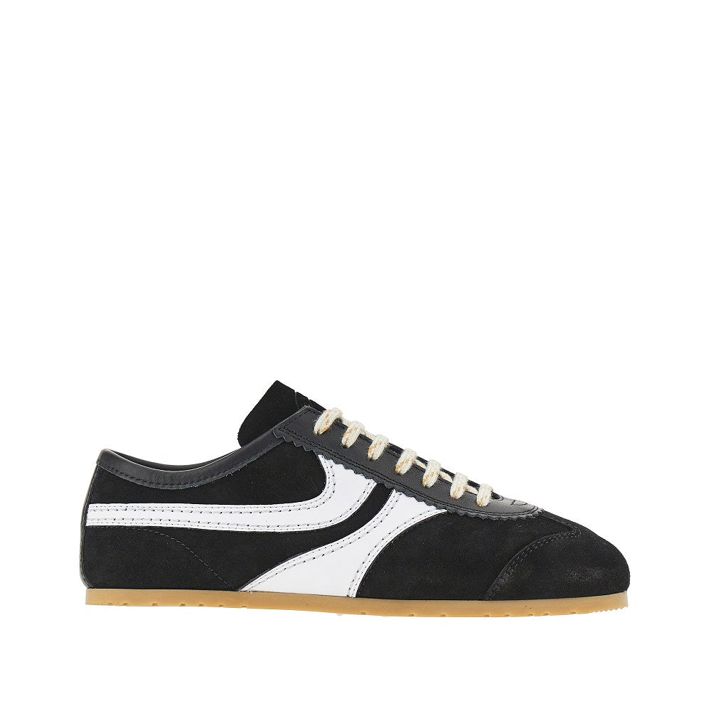 Dries Van Noten Suede leather sneakers