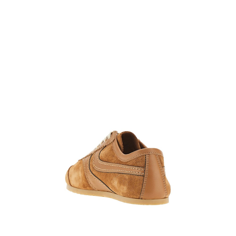 Dries Van Noten Suede leather sneakers