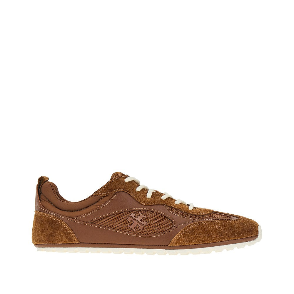 TORY BURCH Field' mesh and leather sneakers