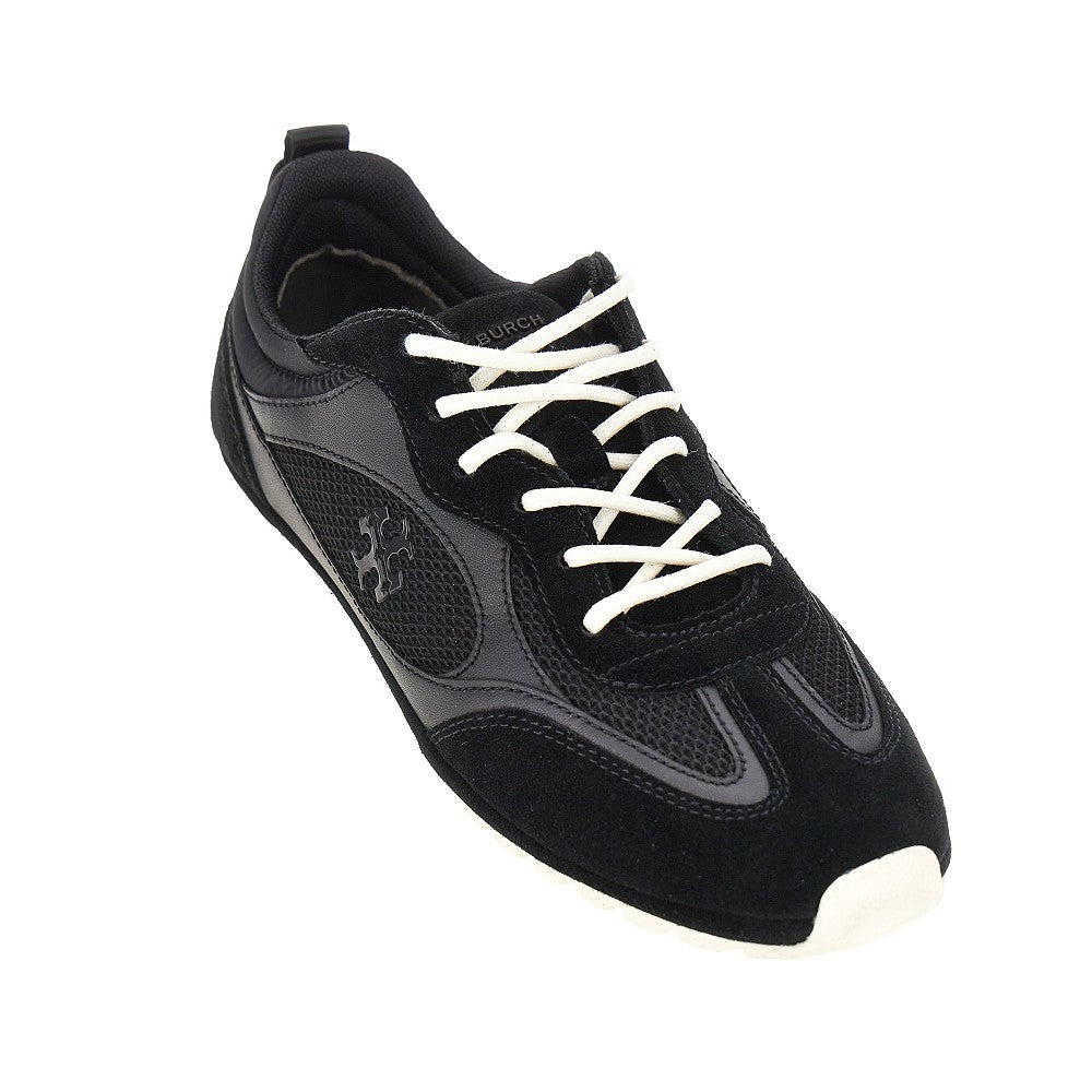 TORY BURCH Field' mesh and leather sneakers
