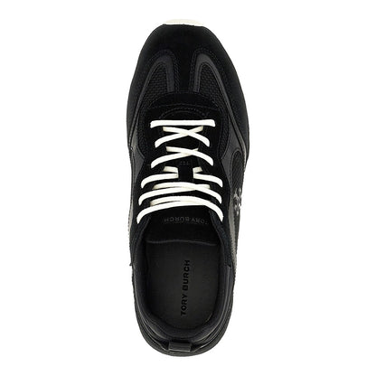 TORY BURCH Field' mesh and leather sneakers