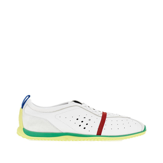 CELINE Openworked nappa leather sneakers