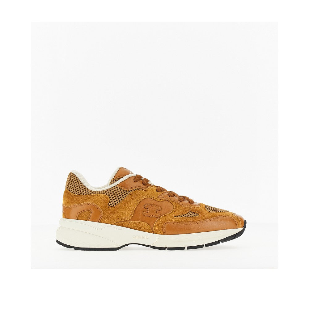 CELINE Mesh and leather 'Runner' sneakers