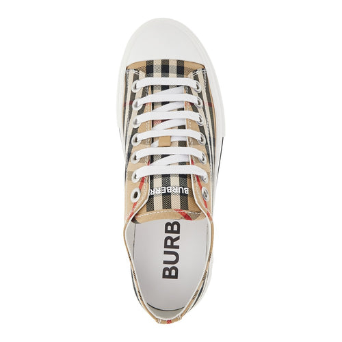 Burberry Check cotton sneakers