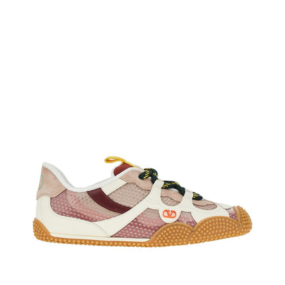 VALENTINO GARAVANI Amphibia' fabric and leather sneakers