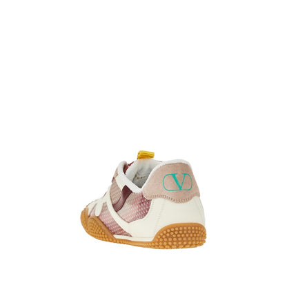 VALENTINO GARAVANI Amphibia' fabric and leather sneakers