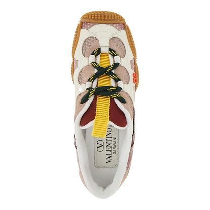 VALENTINO GARAVANI Amphibia' fabric and leather sneakers
