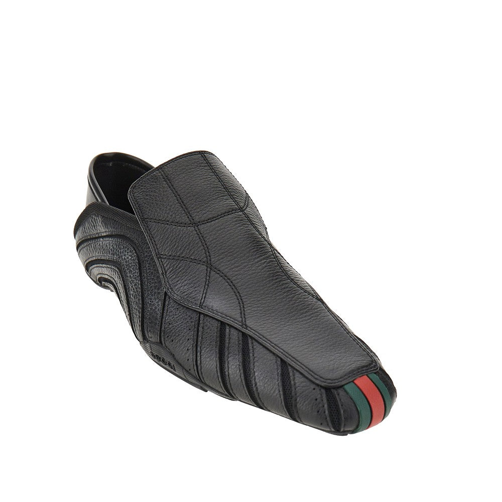 Gucci Leather slip-on sneakers