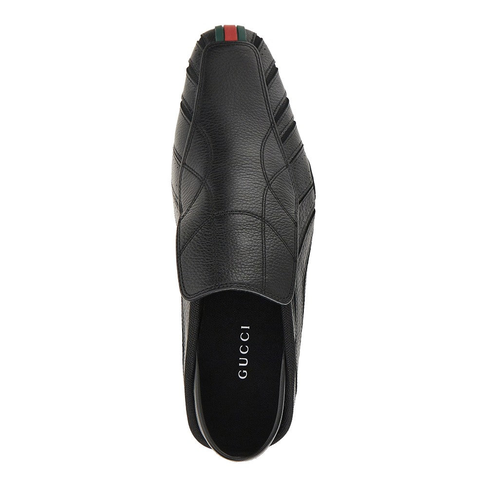 Gucci Leather slip-on sneakers