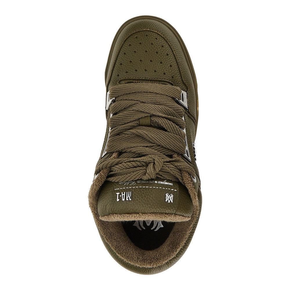 Amiri Chrome MA-1 leather sneakers