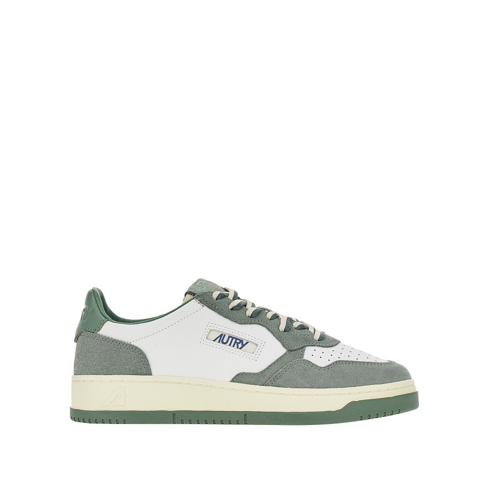 AUTRY Leather and suede Medalist Low sneakers