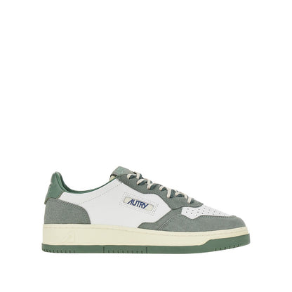 AUTRY Leather and suede Medalist Low sneakers