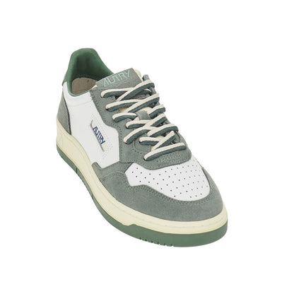 AUTRY Leather and suede Medalist Low sneakers