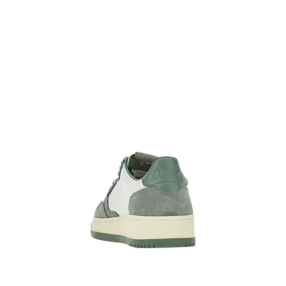 AUTRY Leather and suede Medalist Low sneakers