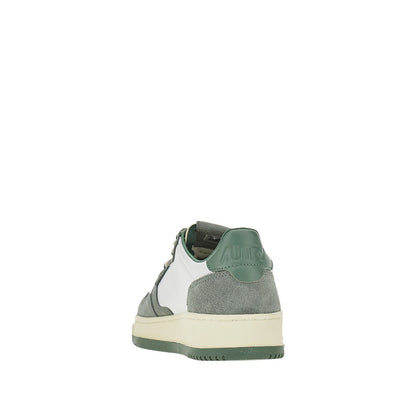 AUTRY Leather and suede Medalist Low sneakers