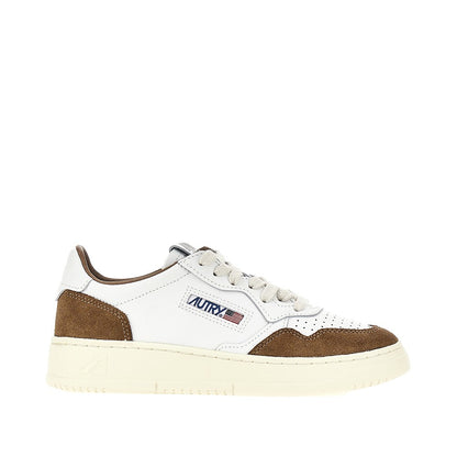 AUTRY Medalist Low' leather and suede sneakers
