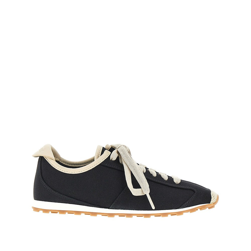 JACQUEMUS Les Tennis' leather and canvas sneakers