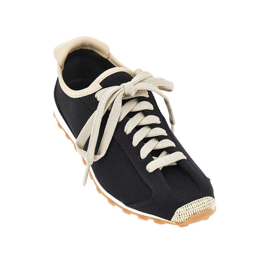 JACQUEMUS Les Tennis' leather and canvas sneakers