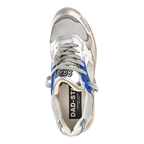 GOLDEN GOOSE Running Dad' mesh and leather sneakers