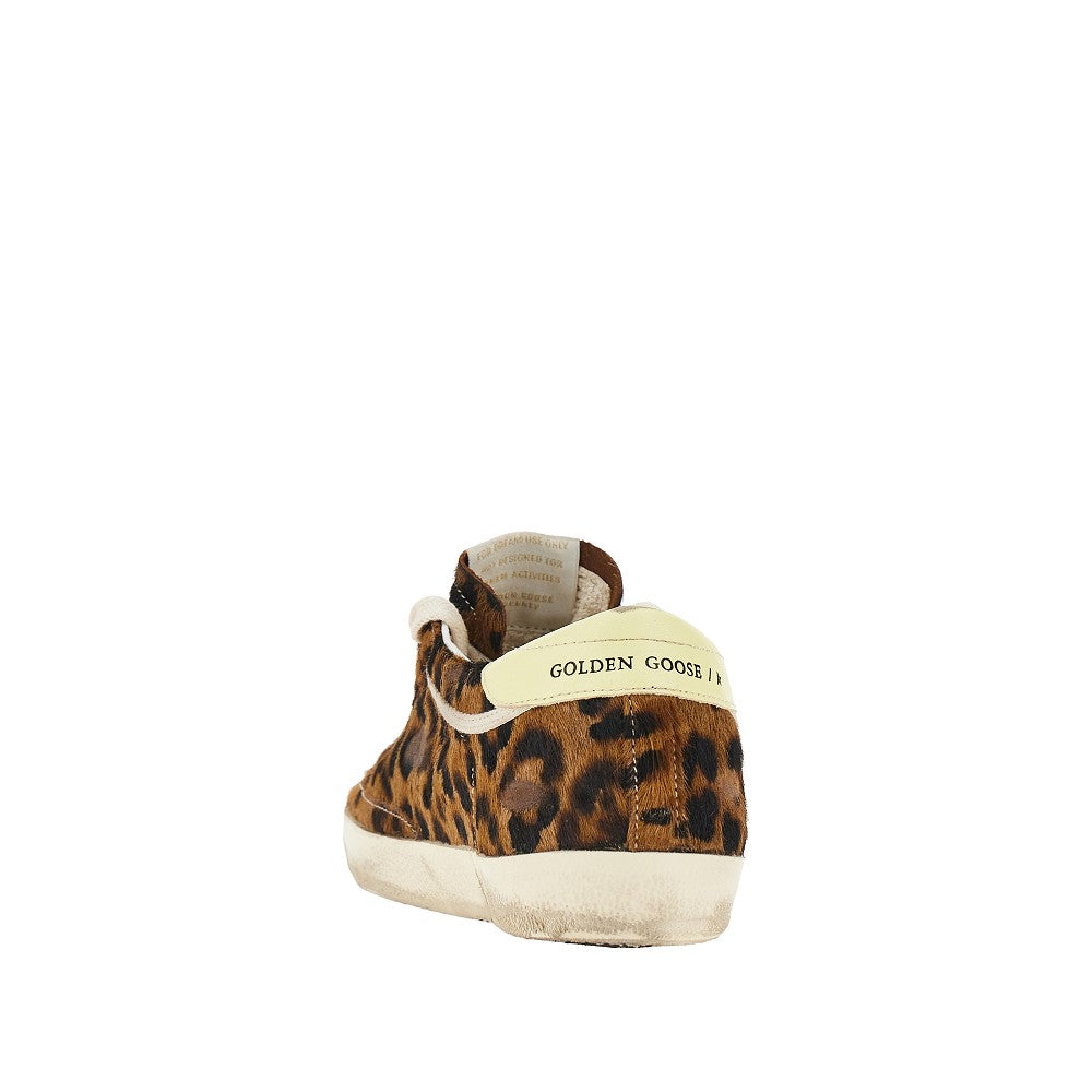 GOLDEN GOOSE Super-Star' hair-calf sneakers