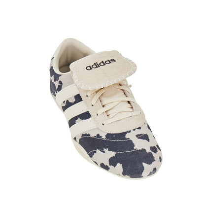 ADIDAS ORIGINALS Spotted suede leather Grand Court Lo sneakers