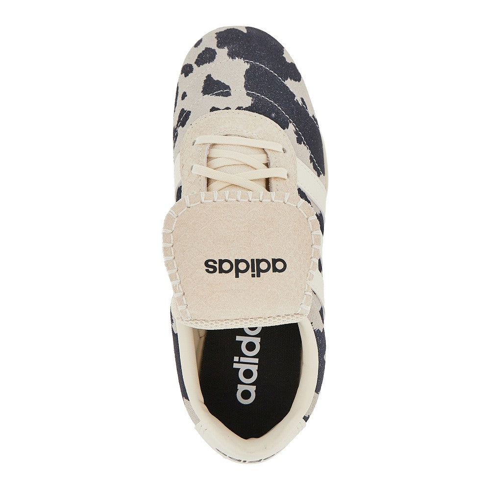 ADIDAS ORIGINALS Spotted suede leather Grand Court Lo sneakers