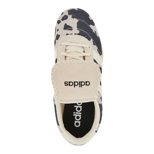 ADIDAS ORIGINALS Spotted suede leather Grand Court Lo sneakers