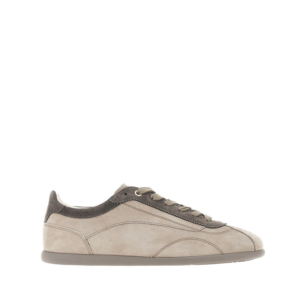 BRUNELLO CUCINELLI Nubuck leather Slim sneakers