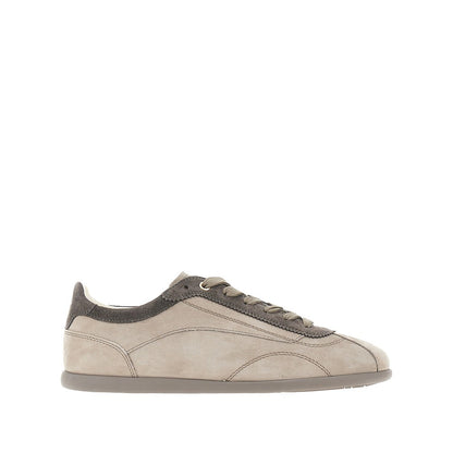 BRUNELLO CUCINELLI Nubuck leather Slim sneakers