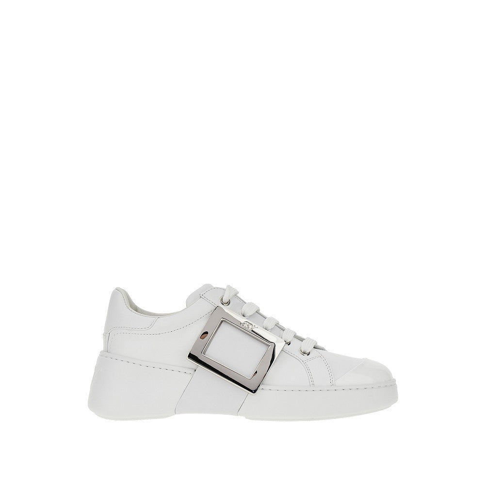 ROGER VIVIER Viv' Skate leather sneakers