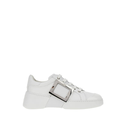 ROGER VIVIER Viv' Skate leather sneakers
