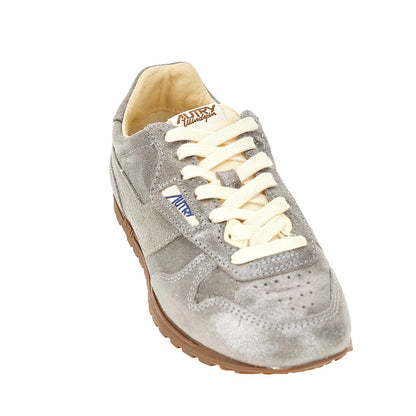 AUTRY Windspin' laminated leather sneakers