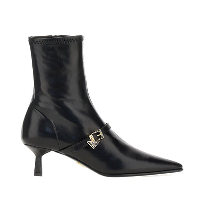 PRADA Stretch nappa leather ankle boots