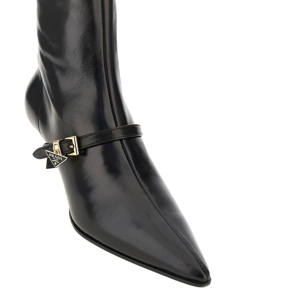 PRADA Stretch nappa leather ankle boots