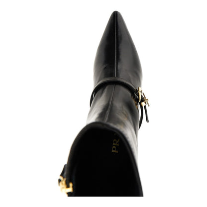 PRADA Stretch nappa leather ankle boots