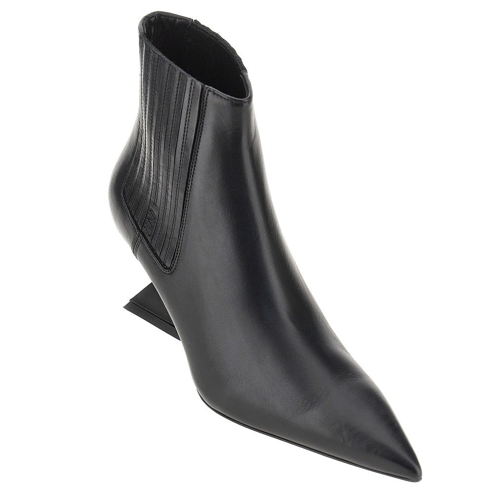 THE ATTICO Cheope' leather ankle boots