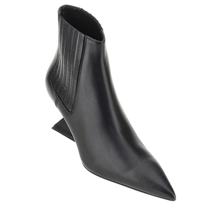 THE ATTICO Cheope' leather ankle boots